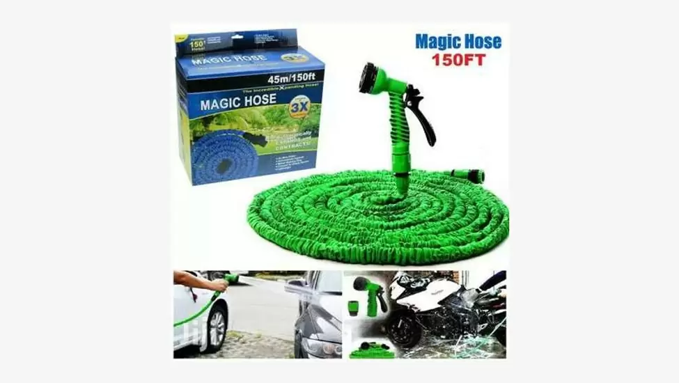 Magic Hose 45M/150FT, Magic Expanding 3 Times Water Hose